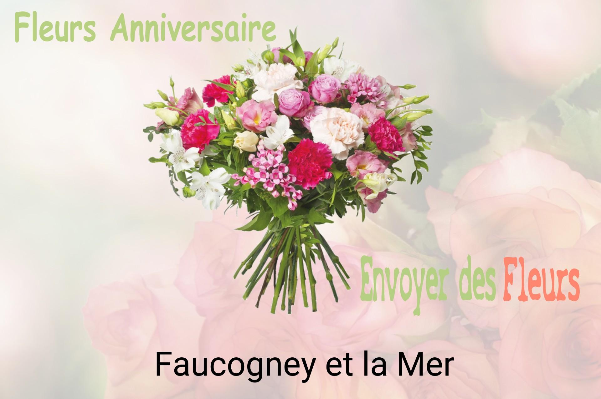 Bouquet de fleurs d’anniversaire livré à Faucogney-et-la-Mer